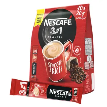 Nescafe 3-in-1 Smooth & Rich Instant Coffee Mix 30x20g