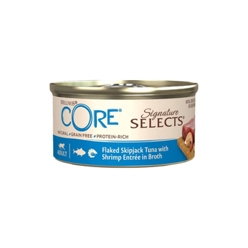 Wellness Core Wet Cat Food Tuna & Shrimp Flavor in Gravy 79g
