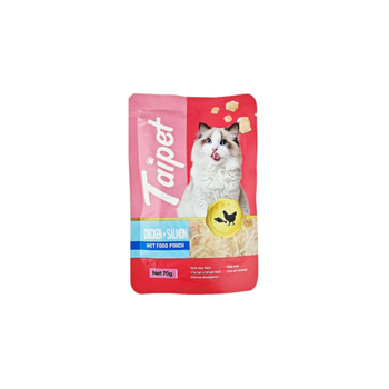 Taipet Wet Cat Food with Chicken and Salmon 70g