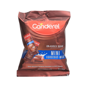 Canderel Mini Gorgeous Milk Chocolate 15x10g