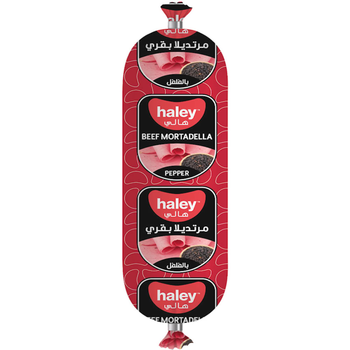 Haley Pepper Beef Mortadella 1kg