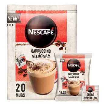 Nescafe Cappuccino Choco Sprinkles 20x19.3g