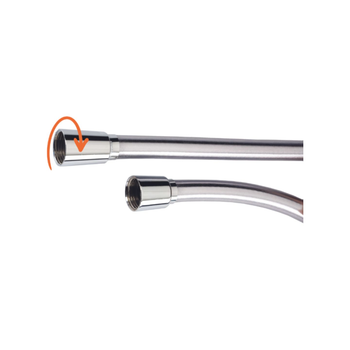 Kistenmacher Ramoeasy Integrated Sealings Pvc Shower Hose Silver 150Cm
