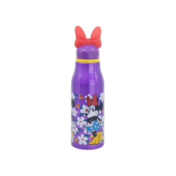 Stor Minnie Sunshine 3D Figurine Aluminium Water Bottle Multicolour 690Ml