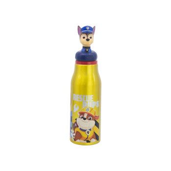 Stor Paw Patrol Rescue Pups 3D Figurine Aluminium Water Bottle Multicolour 690Ml