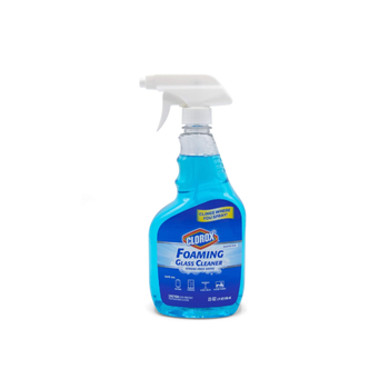 Clorox Foaming All Purpose Bleach Free Glass Cleaner Spray Blue 680Ml