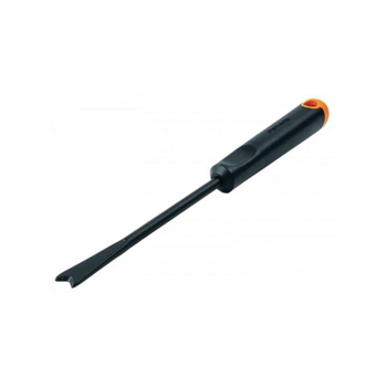Fiskars Ergonomic Comfortable Handle Lightweight Weeder Black And Orange 1.63 × 1.5Inch 1Piece