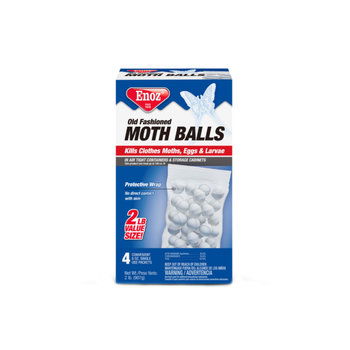 Enoz Cloths Protecting Old Fashioned Moth Balls White 32Oz