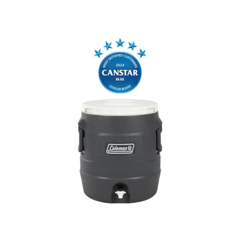Coleman Daintree Beverage Cooler Keg Dark Grey And White 10L