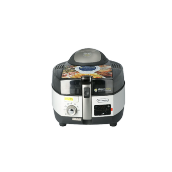 Delonghi 4 Heat Setting Adjustable Timer Automatic Control Multi Fryer White And Dark Grey 1.7Kg