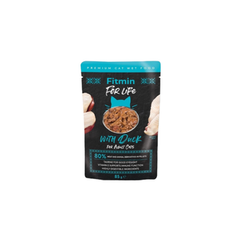 Fitmin For Life Duck Wet Cat Food 85g