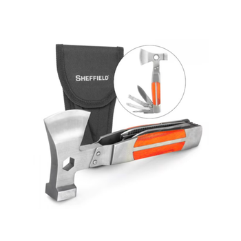 S.S.G Precision Built Deluxe Heavy Duty 12In1 Multi Tool Silver And Brown 3.55×16.76×23.87 Cm 1Piece