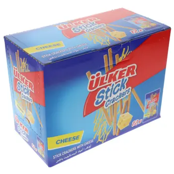 Ulker Cheese Stick Crackers 12x30g