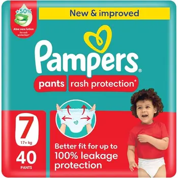 Pampers Rash Protection Pants Diapers 40 Pieces