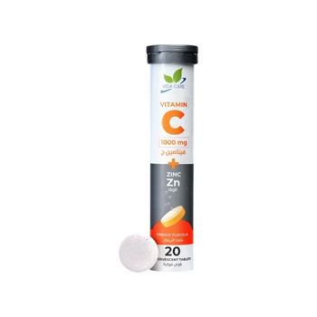 Vida care Vitamin C Zinc 20Tablets