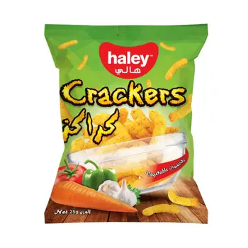 Haley Vegetable Rice Crackers Snack 25g