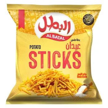 Al Batal Sea Salt Potato Sticks 23g