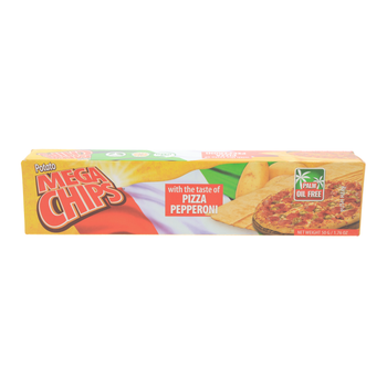 Mega Chips Pizza Pepperoni Potato Chips 50g