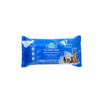 Freeze Aloe Vera Pet Water Wipes 60 Pieces