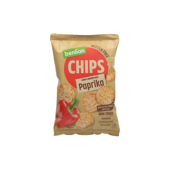 بينليان رقائق الذرة والأرزّ بنكهة البابريكا 50جرام