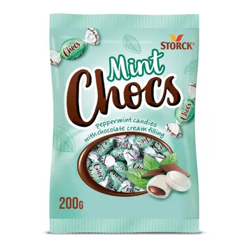 Storck Mint Chocs Peppermint Candies 200g