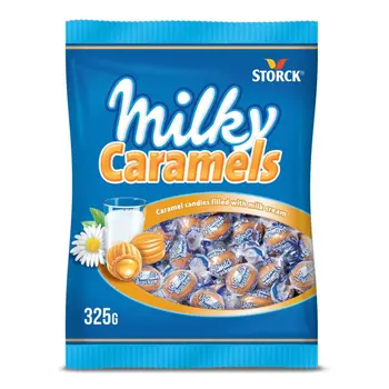 شتورك ميلكي كراميلز حلويات كراميل بالحليب 325 جرام