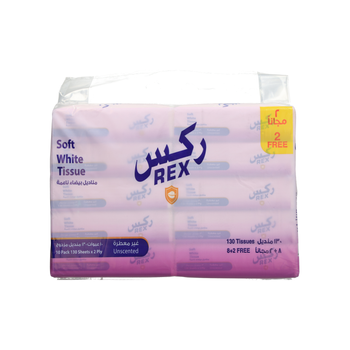 Rex Soft White Tissue 10x130 Pieces