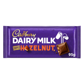 Cadbury Diary Milk Chopped Hazelnut 95g