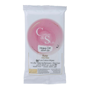 Cotton&Skin Makeup Remover 24pieces