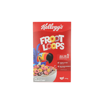 Kellogg's Froot Loops Fruit Cereal 375g