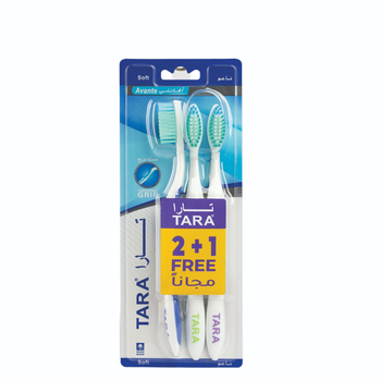 Tara Toothbrush Avante Soft  3Pieces