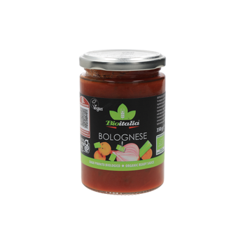 BIO ITALIA Organic Ready Sauce Bolognese  - Gluten Free 350g