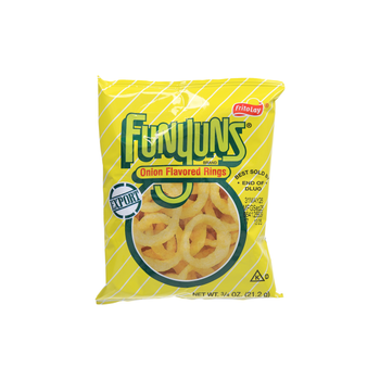 Fritolay Funyuns Onion Flavored Rings 21.2g