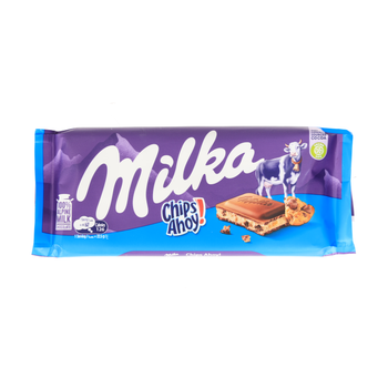 ميلكا شوكولاته شيبس اهوي 90جرام