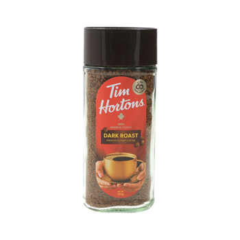 Tim Hortons Premium Instant Coffee Dark Roast 100g