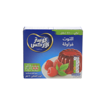 Foster Clarks Raspberry Jelly Dessert 85g