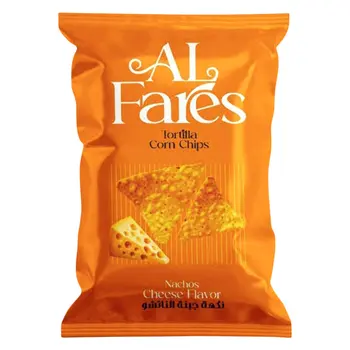 Alfares Corn Chips Nacho Flavor 100g