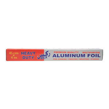 Rex Multipurpose Aluminum Foil 45cm x 6m