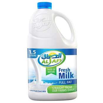 Alsafi Natural Milk Full Fat Fresh 1.2L