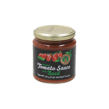 Organic Larder Basil Tomato Sauce 300g