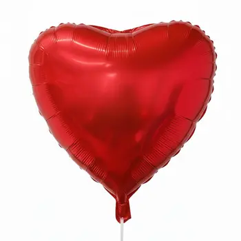 Helium Red Heart Balloon 500g