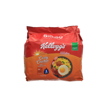 كيلوقز نودلز سريعة التحضير نكهة الدجاج بالكاري ٥×٧٥جرام