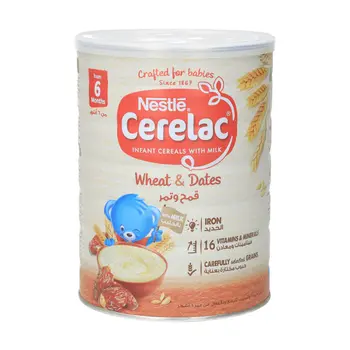 Nestle Cerelac Wheat & Dates Infant Cereal 1kg