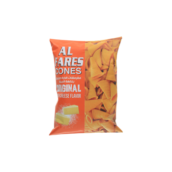 الفارس مقرمشات الذرة طرابيش بطعم الجبنة 100جرام