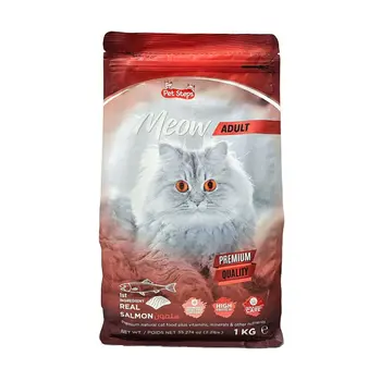 بيت ستيبس مياو طعام قطط بالغة سلمون 1كيلو