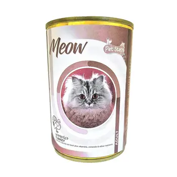 Meow Adult Cat Food Lamb 400g