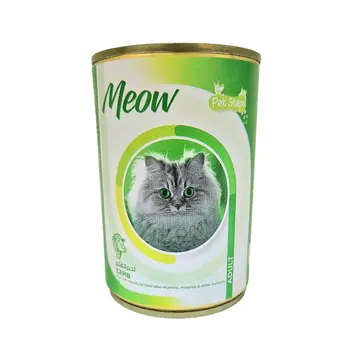 مياو طعام قطط معقمة سلمون 400جرام