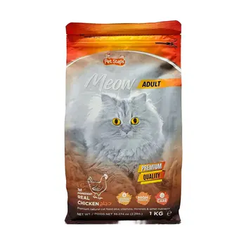 بيت ستيبس مياو طعام قطط بالغة دجاج 1كيلو