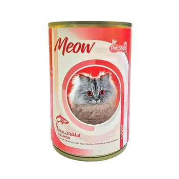 بادو طعام قطط بالغة سلمون 500جرام