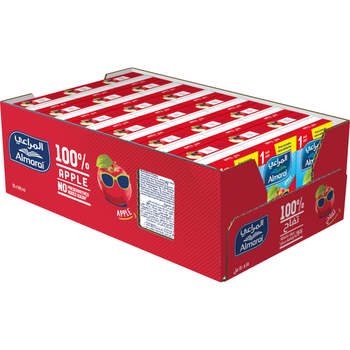 Almarai Apple Juice Drink No Preservatives 18x150ml